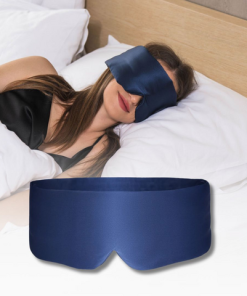 Mujer con Deep Sleep Mask y Máscara Expuesta